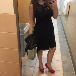 Beautiful Black Dress with Lace